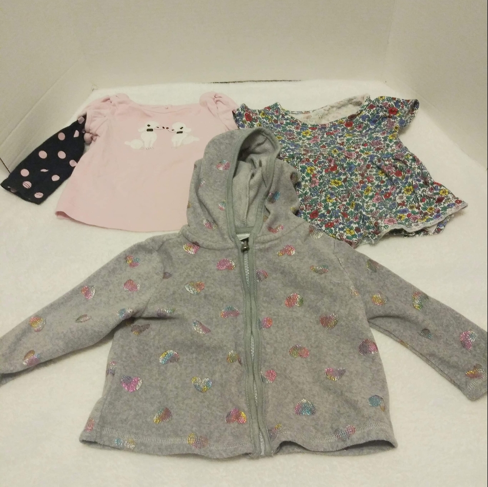 Lot 6-12 months Infant Girl Items - Picture 1 of 4